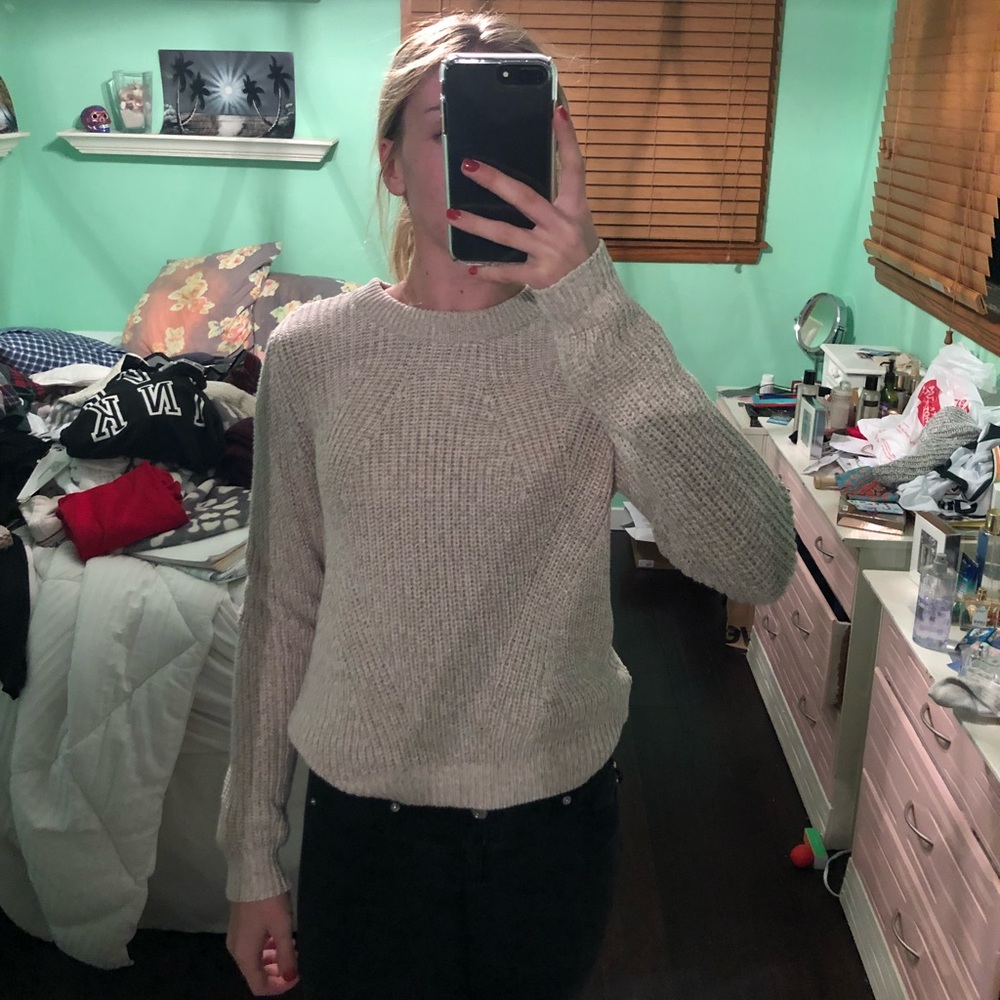 Neutral sweater